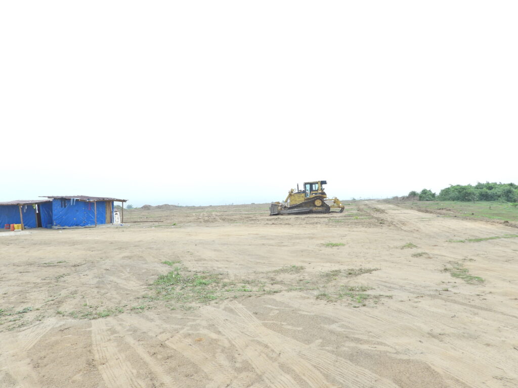 Les travaux de décapage de international city ont démarré.